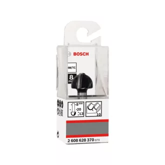   BOSCH Freză pentru caneluri din metal dur 20,0 (r=10 mm) x 12,4 x 46 x 8 mm
