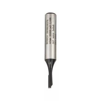   BOSCH Freză cu tăiș drept din carbură de 3,0 x 8,0 x 51 x 8 mm