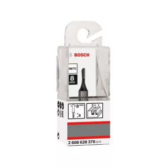   BOSCH Freză cu tăiș drept din carbură de 3,0 x 8,0 x 51 x 8 mm