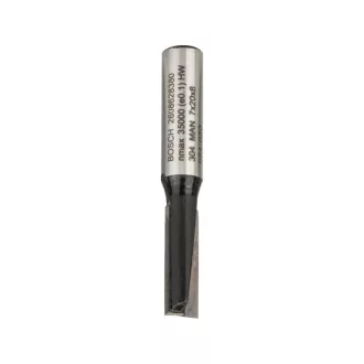   BOSCH Freză cu muchie dreaptă din carbura de tungsten 7,0 x 19,6 x 51 x 8 mm