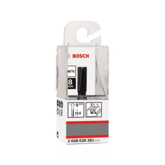   BOSCH Freză cu muchiile drepte, din carbură de tungsten 8,0 x 19,6 x 51 x 8 mm