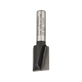   BOSCH Freza cu capat drept din carbura 15,0 x 19,6 x 51 x 8 mm