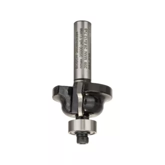   BOSCH Freză de carbură "B" cu rulment 28,6 (r=4 mm) x 8 x 12,4 x 54 x 8 mm
