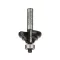 BOSCH Freză cu carburi metalice profil "C" cu rulmenti sferici 31,8 (r=4,8 mm) x 9,5 x 14 x 57 x 8 mm