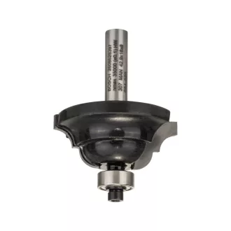   BOSCH Freză cu profil "D" din carbură cu rulment 42,9 (r=6,3 mm) x 15 x 18 x 60 x 8 mm