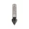 BOSCH Freză cu vârf de carbură în formă de V 11,0 x 14 x 45 x 8 mm / 60°