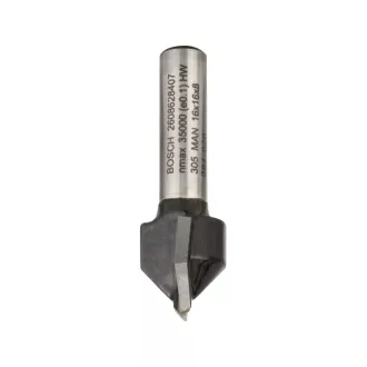   BOSCH Freză pentru canale în V din carbură de tungsten 16,0 x 14 x 45 x 8 mm / 90°