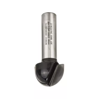   BOSCH Freză semisferică din carbura de tungsten 24,0 (r=12 mm) x 15,9 x 57 x 12 mm