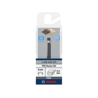   BOSCH PRO Freză de înroutare cu rulment inferior 6,35 x 20 x 8 mm