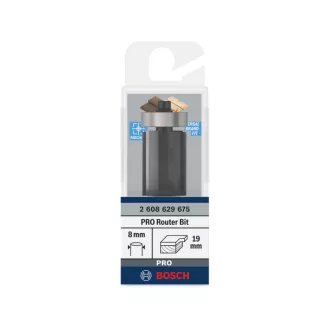   BOSCH PRO Freza pentru margini cu rulment inferior 19 x 25,4 x 8 mm
