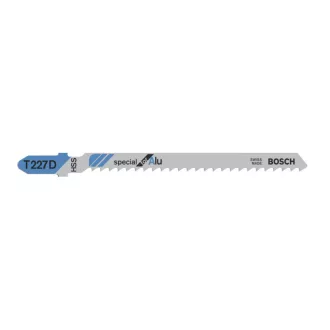   Pânză de ferăstrău alternativ BOSCH pentru aluminiu T227D 100/3,0 mm HSS (3 buc)