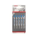 Pânză de ferăstrău de decuplare BOSCH pentru tablă T 118 EOF 83/1,5 mm bimetalic (5 buc)