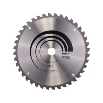   BOSCH Disc de tăiere pentru lemn 305 x 30 x 2,5 mm / 40T Optiline Wood ATB / N
