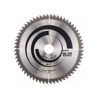   Pânză de ferăstrău BOSCH universal 216 x 30 x 2,5 mm / 60T MultiMaterial