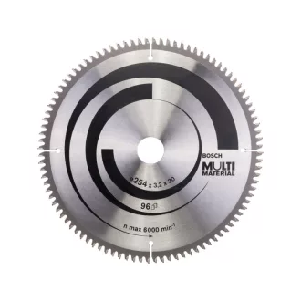   BOSCH Disc de tăiere universal 254 x 30 x 3,2 mm / 96T MultiMaterial HLTCG