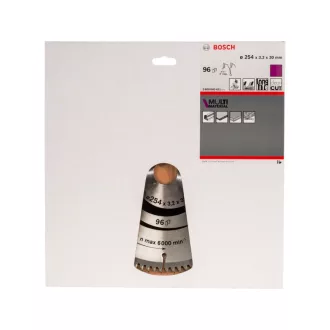   BOSCH Disc de tăiere universal 254 x 30 x 3,2 mm / 96T MultiMaterial HLTCG