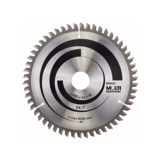   Pânză de ferăstrău BOSCH universal 190 x 30 x 2,4 mm / 54T MultiMaterial