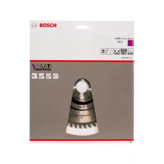   BOSCH Disc de tăiere universal 210 x 30 x 2,4 mm / 54T MultiMaterial HLTCG