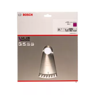   BOSCH Disc de tăiere universal 230 x 30 x 2,4 mm / 64T MultiMaterial HLTCG