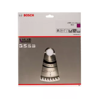   BOSCH Disc de tăiere universal 235 x 30/25 x 2,4 mm / 64T MultiMaterial HLTCG