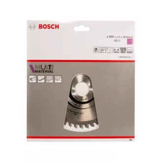  BOSCH Disc de tăiere universal 165 x 30/20 x 2,4 mm / 42T MultiMaterial HLTCG