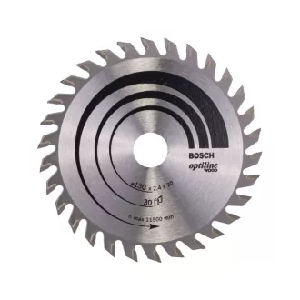   BOSCH Disc de tăiere pentru lemn 130 x 20/16 x 2,4 mm / 30T Optiline Wood ATB