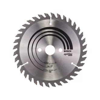   BOSCH Disc de tăiere pentru lemn 150 x 20/16 x 2,4 mm / 36T Optiline Wood ATB