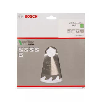   BOSCH Disc de tăiat pentru lemn 184 x 30 x 2,6 mm / 24T Optiline Wood ATB
