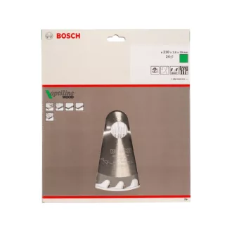   BOSCH Disc de tăiere pentru lemn 210 x 30 x 2,8 mm / 24T Optiline Wood ATB