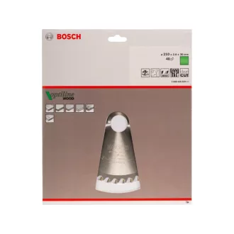   BOSCH Disc de tăiere pentru lemn 210 x 30 x 2,8 mm / 48T Optiline Wood ATB
