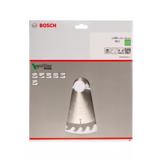   BOSCH Disc de tăiat pentru lemn 230 x 30 x 2,8 mm / 36T Optiline Wood ATB