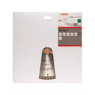  BOSCH Disc de tăiere pentru lemn 250 x 30 x 3,2 mm / 60T Optiline Wood ATB / KW