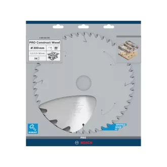   BOSCH PRO Disc de tăiere pentru lemn 300 x 30 x 3,2 mm / 20T Construct Wood