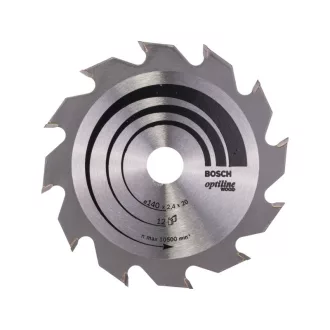  BOSCH Disc de tăiere pentru lemn 140 x 20/12,7 x 2,4 mm / 12T Optiline Wood ATB