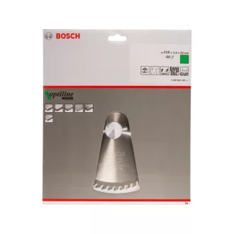   BOSCH Disc de tăiere pentru lemn 210 x 30 x 2,8 mm / 60T Optiline Wood ATB