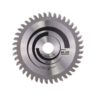  BOSCH Disc de tăiere universal 130 x 20/16 x 2,0 mm / 42T MultiMaterial HLTCG