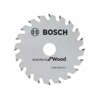   Pânză de ferăstrău BOSCH pentru lemn 85 x 15 x 1,1 mm / 20T Standard pentru lemn