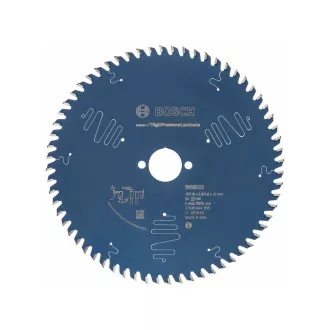   Pânză de ferăstrău BOSCH pentru plăci laminate 216 x 30 x 2,8 mm / 64T Expert pentru laminat de înaltă presiune
