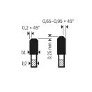 BOSCH Disc de tăiere pentru panouri sandwich 190 x 30 x 2,0 mm / 36T HLTCG