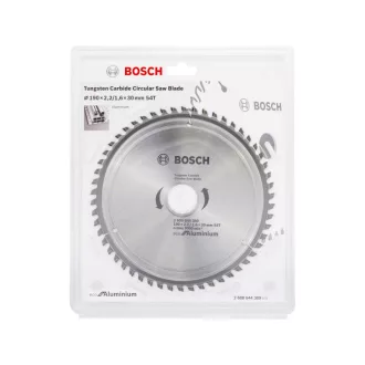   BOSCH Disc de tăiere pentru aluminiu 190 x 30 x 2,2 mm / 54T