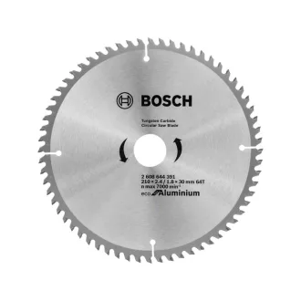   BOSCH Disc de tăiere pentru aluminiu 210 x 30 x 2,2 mm / 64T
