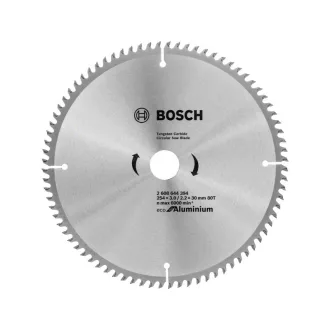   BOSCH Disc pentru ferastrău pentru aluminiu 254 x 30 x 3,0 mm / 80T