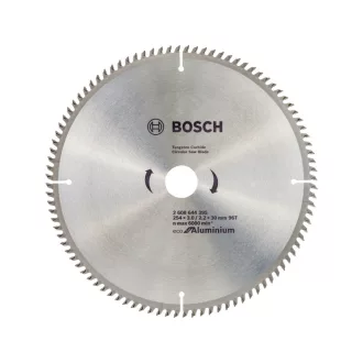 BOSCH Disc de tăiat pentru aluminiu 254 x 30 x 3,0 mm / 96T