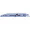 Lamă de fierăstrău reciprocator BOSCH pentru metal S 123 XF 150 mm / 8-18TPI bimetal Progressor for Metal (5 buc)