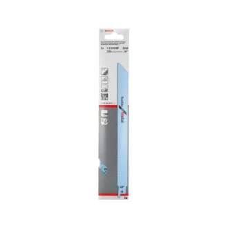   BOSCH Lamă de fierăstrău sabie pentru metal S 1122 BF 225 mm / 14TPI bimetal (5 buc)