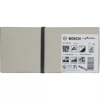   BOSCH Pană de fierăstrău pentru lemn cu cuie S 1122 HF 225 mm / 10TPI bimetal (100 buc)