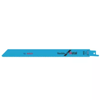   Pânză de ferăstrău alternativ BOSCH pentru metal S 1122 BF 225 mm / 14TPI bimetal (2 buc)