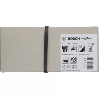   Pânză de ferăstrău alternativ BOSCH pentru metal S 1122 BF 225 mm / 14TPI bimetal (2 buc)
