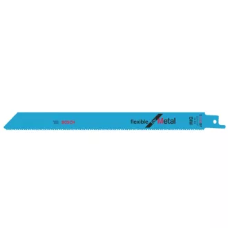   BOSCH Lamă de fierăstrău reciprocator pentru metal S 1122 BF 225 mm / 14TPI bimetal (25 buc)