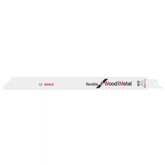   BOSCH Lamă pentru fierăstrău sabie pentru lemn cu cuie S 1122 HF 225 mm / 10TPI bimetal (25 buc)